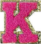 Letter K - Hot Pink