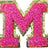 Letter M - Hot Pink