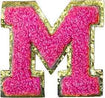 Letter M - Hot Pink