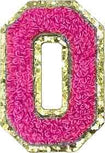 Letter O - Hot Pink