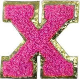 Letter X - Hot Pink