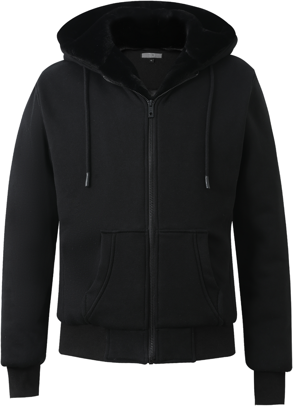 Buy Men's Super Combed Cotton Rich Pique Fabric Ribbed Cuff Hoodie Jacket -  Black AM61 | Jockey India