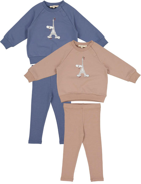 Fragile Baby Boys Girls Eiffel Tower Outfit - WB4CP7085E