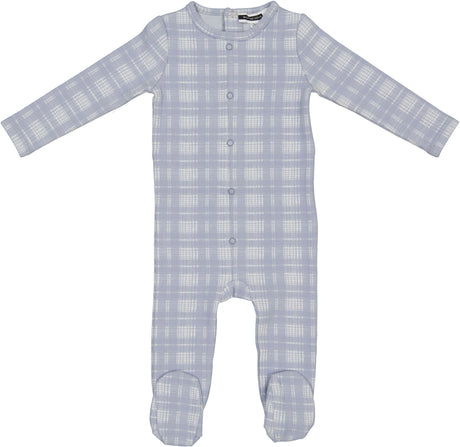 Whipped Cocoa Baby Boys Girls Cotton Plaid Stretchie - WB4CY2400