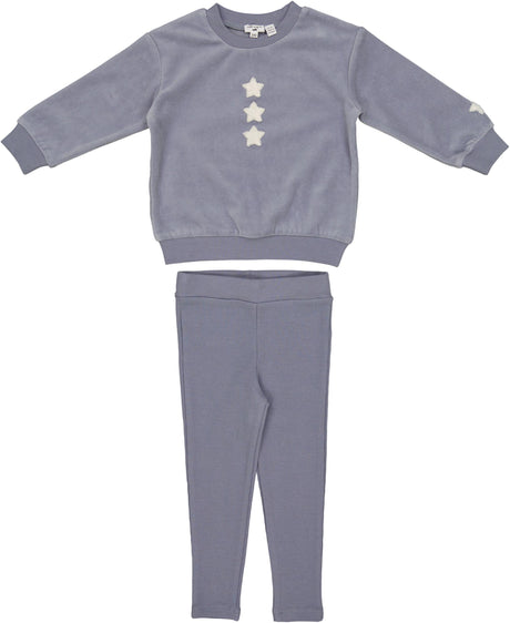 Little Fragile Baby Boys Girls Velour Outfit - WB4CP7023E