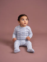 Whipped Cocoa Baby Boys Girls Cotton Plaid Stretchie - WB4CY2400