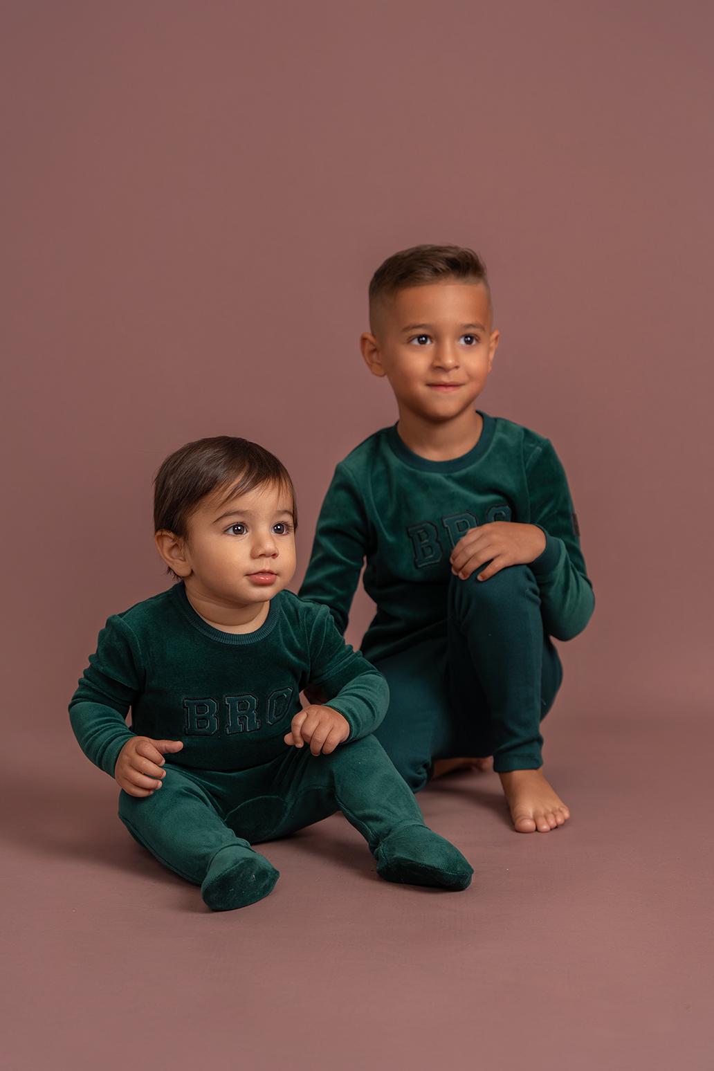 Whipped Cocoa Boys Girls Velour Bro/Sis Pajamas - WB4CY2528E