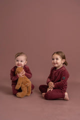 Whipped Cocoa Boys Girls Velour Bro/Sis Pajamas - WB4CY2528E