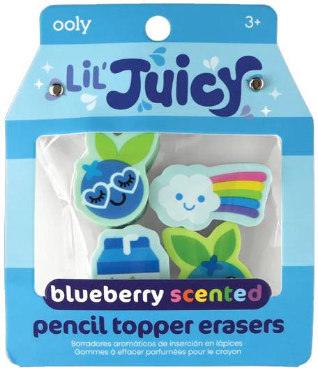 Lil' Juicy Box Scented Eraser + Sharpener (Green)