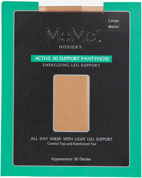 Memoi Womens Active Support 30 Denior Pantyhose - MS-655