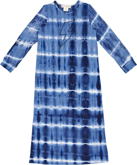 Teela Girls Lightning Bolt Cotton Nightgown - 20-501