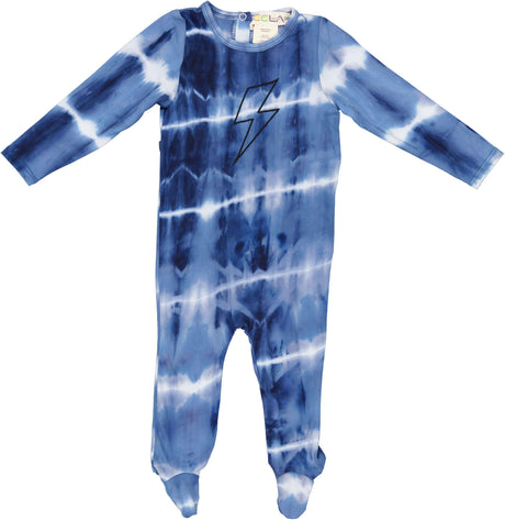 Teela Baby Boys Girls Lightning Bolt Cotton Stretchie - 20-502