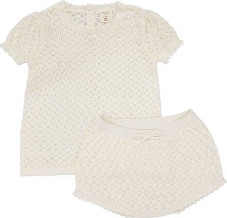 Analogie by Lil Legs Shabbos Knit Collection Baby Toddler Girls Outfit - KCGST