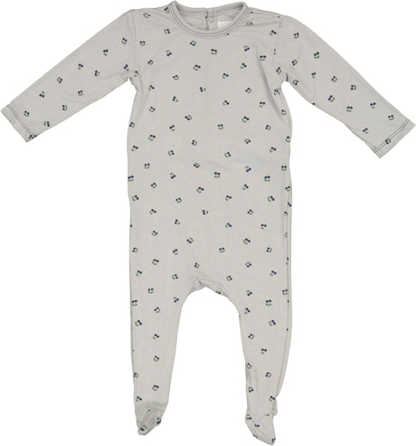 Aurora Baby Boys Girls Cherry Print Cotton Stretchie - SS25-005