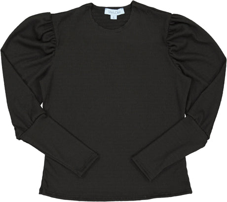 PSK Collective Front Shirring Thumbhole Long Sleeve Moisture Wicking Crop  Top(Women) Size: XL 