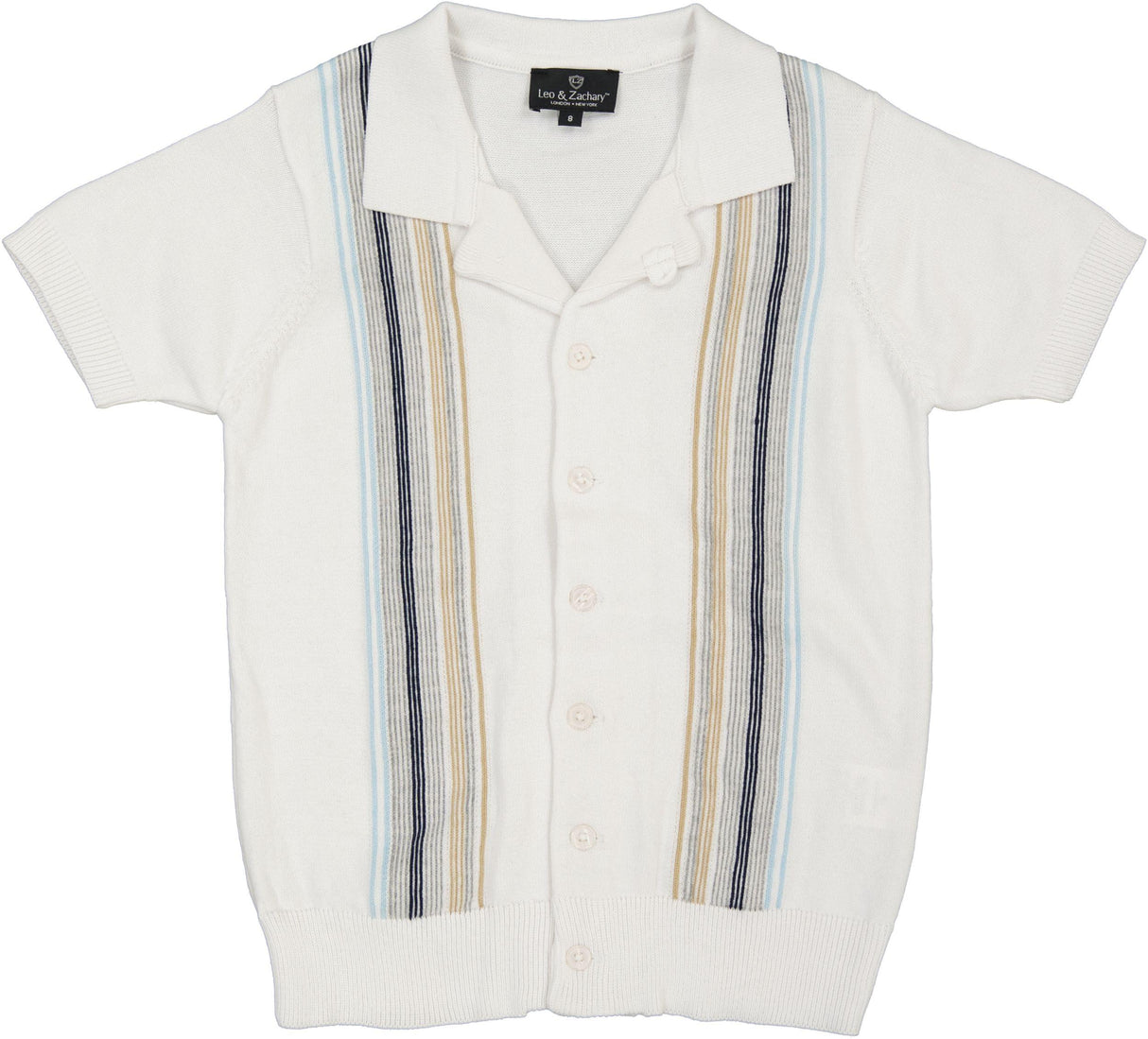 Leo & Zachary Boys Short Sleeve Sweater - Frank