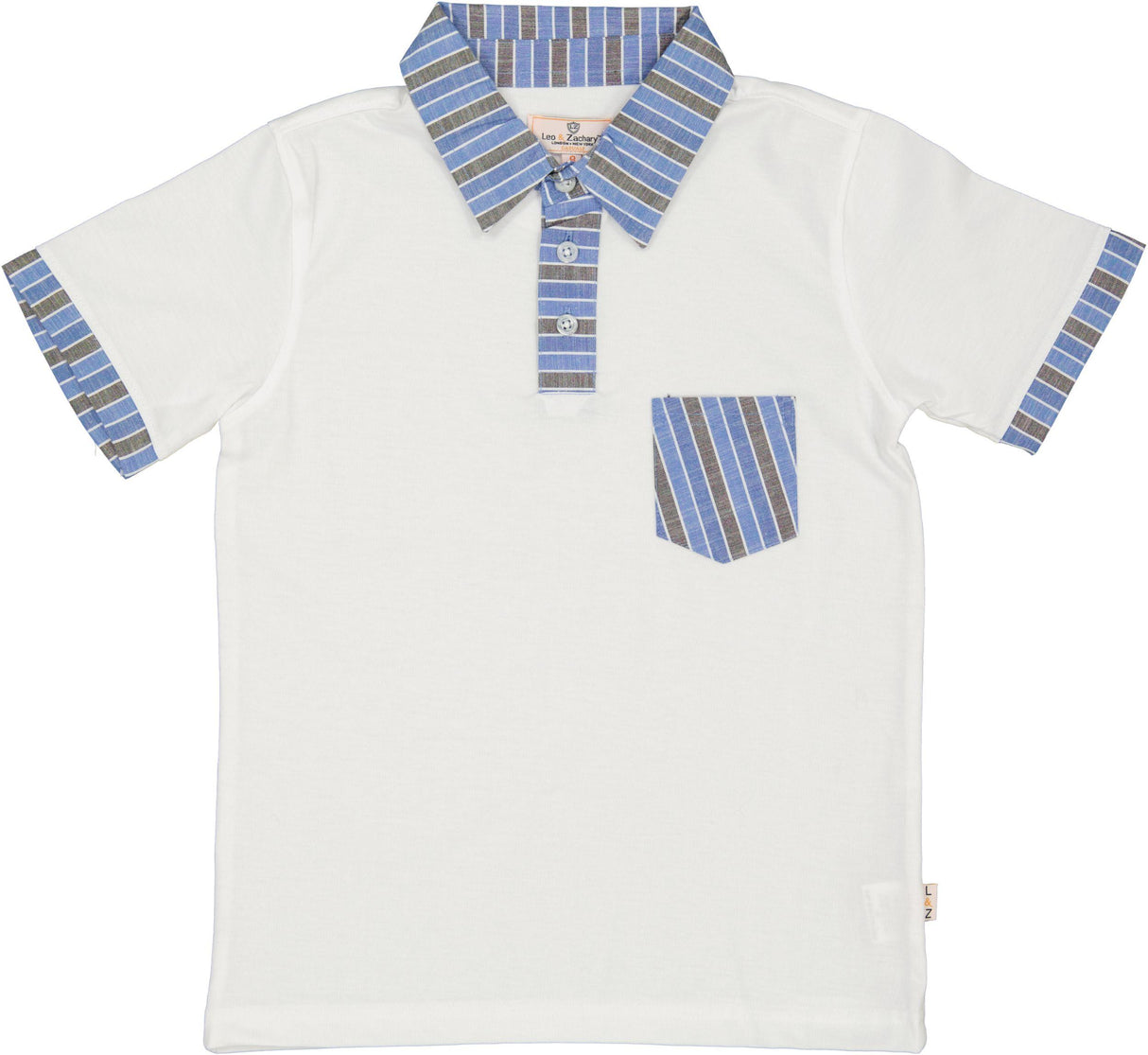 Leo & Zachary Boys Short Sleeve Polo Shirt - P-37