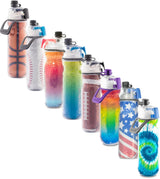 O2COOL Mist 'N Sip 20 oz Water Bottle - HMLDP07