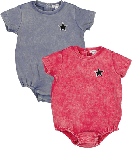 Bonjoy Baby Boys Girls Patch Romper - BTS25004R