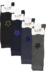 BlinQ Girls Velour Star Knee Socks - 912