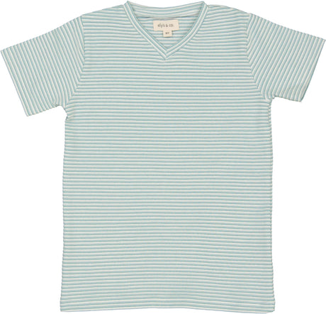 Ely's & Co Boys Metallic Stripe Short Sleeve T-shirt - SS25-0018-T