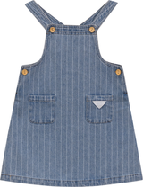 FYI Girls Striped Denim Jumper - SB5CP7133J