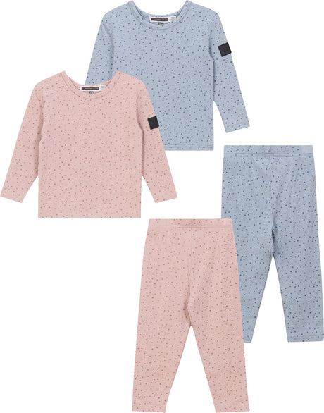 Whipped Cocoa Boys Girls Star Print Modal Pajamas - SB5CY2550E