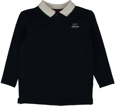 Analogie by Lil Legs Sport Collection Boys Long Sleeve Polo Shirt - SCBPL