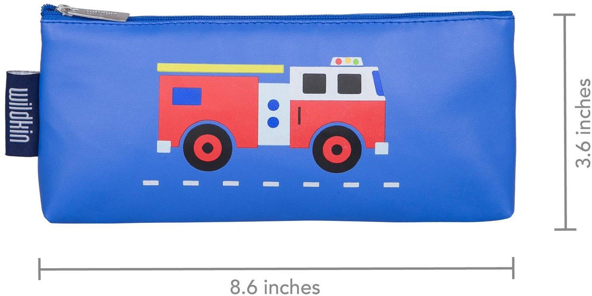 Wildkin Fire Truck Pencil Case - 11111