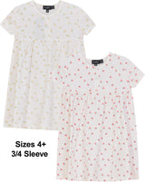 Puddles Girls Fruit Print Dress - SB5CY2571D