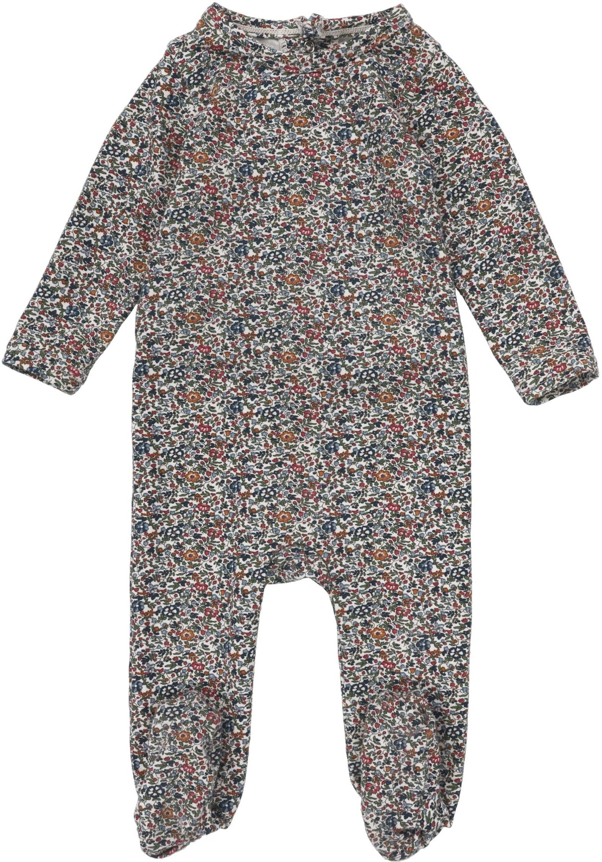 Lil Legs Print Collection Baby Toddler Girls Liberty Cotton Stretchie Footie - PCLF