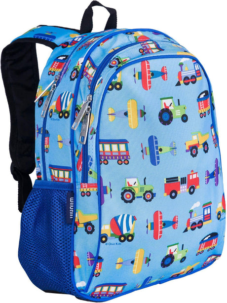 Wildkin Trains, Planes & Trucks Backpack - 14079