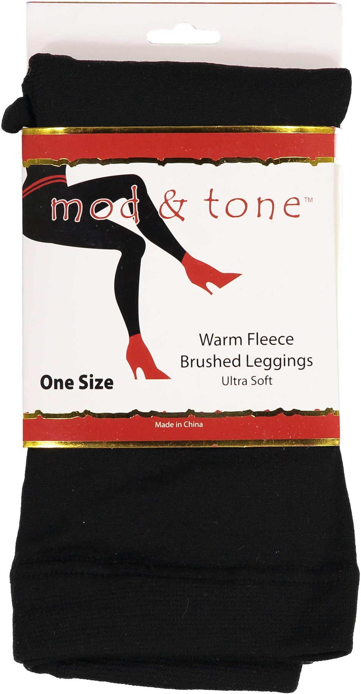 Mod & Tone Womens Warm Fleece Brushed Leggings - 2051 – ShirtStop