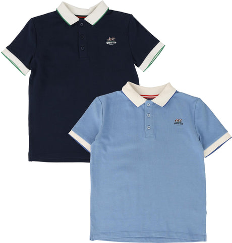 Analogie by Lil Legs Sport Collection Boys Short Sleeve Polo Shirt - SCBPS