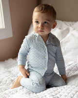 MiniMoi by Memoi Boys Little Dots Pointelle Cotton Pajamas - IBJ09286