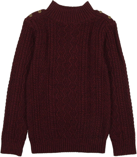 Noovel Boys Marled Multi Knit Sweater - MMTK24