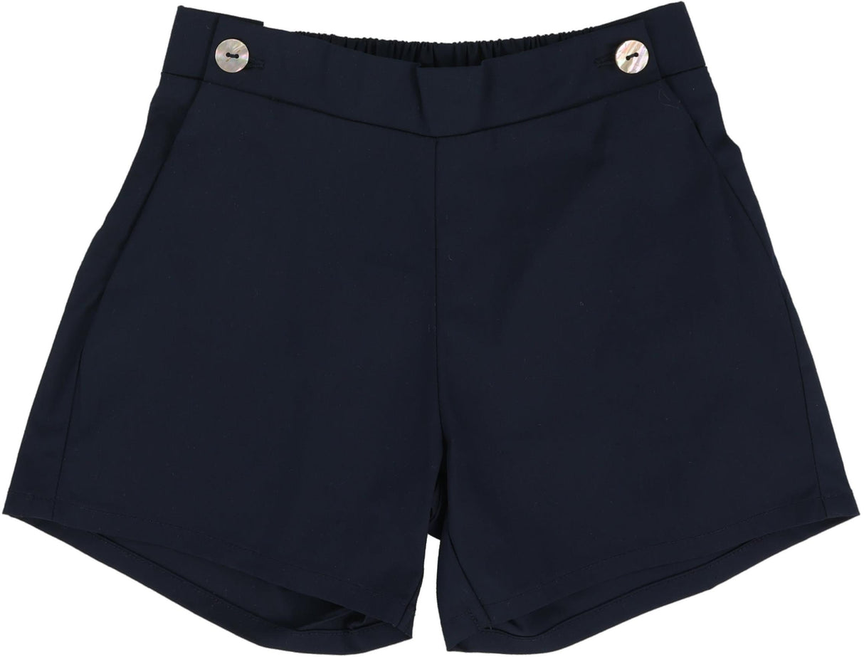 Analogie by Lil Legs Popelin Collection Boys Popelin Pull On Dress Shorts - PPOS