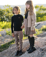 Analogie by Lil Legs Shabbos Collection Boys Printed Dress Pants