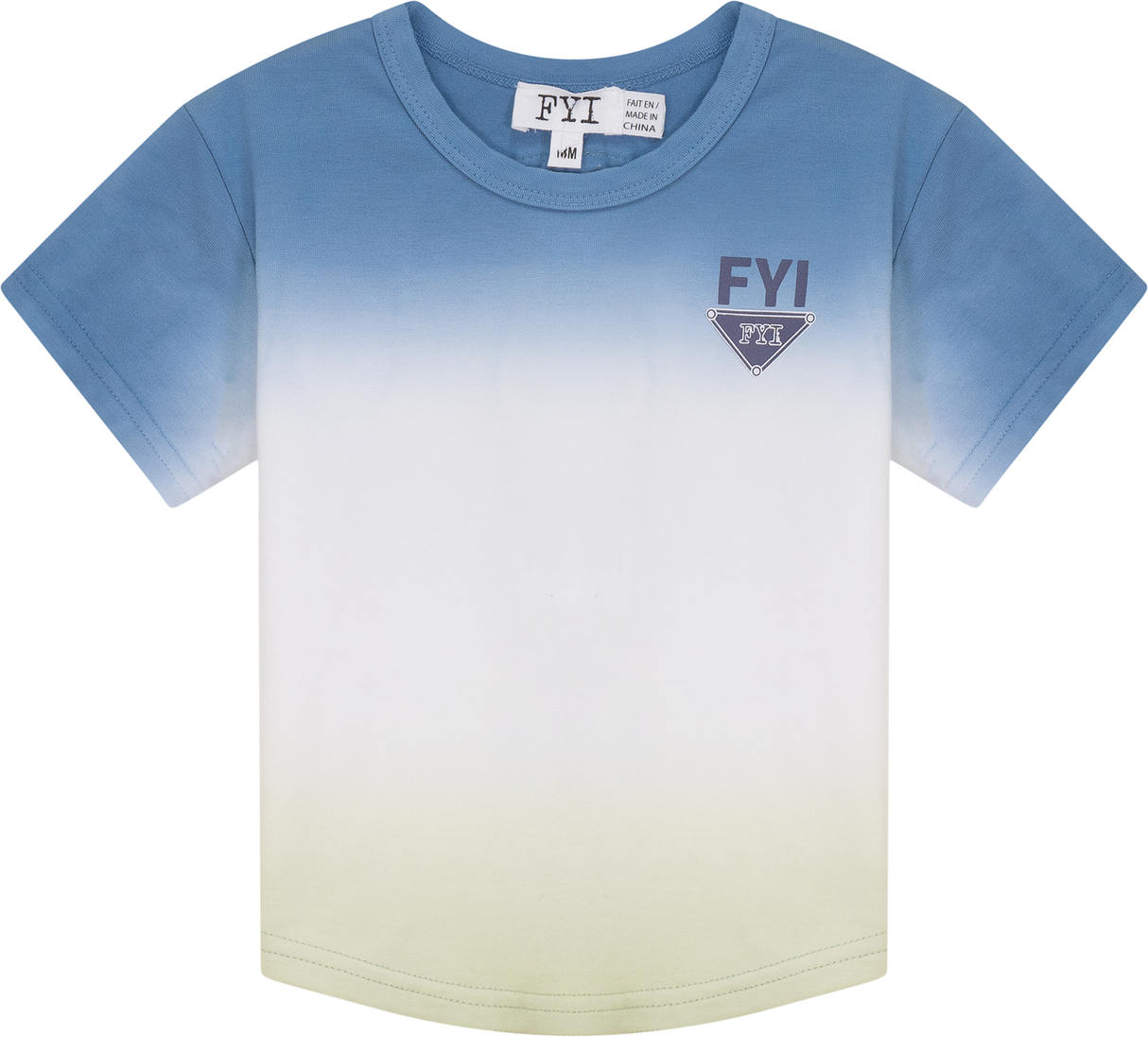 FYI Boys Dip Dye Short Sleeve T-shirt - SB5CP7135B