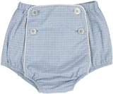 Analogie by Lil Legs Windowpane Collection Baby Boys Button Bloomers - WPBB