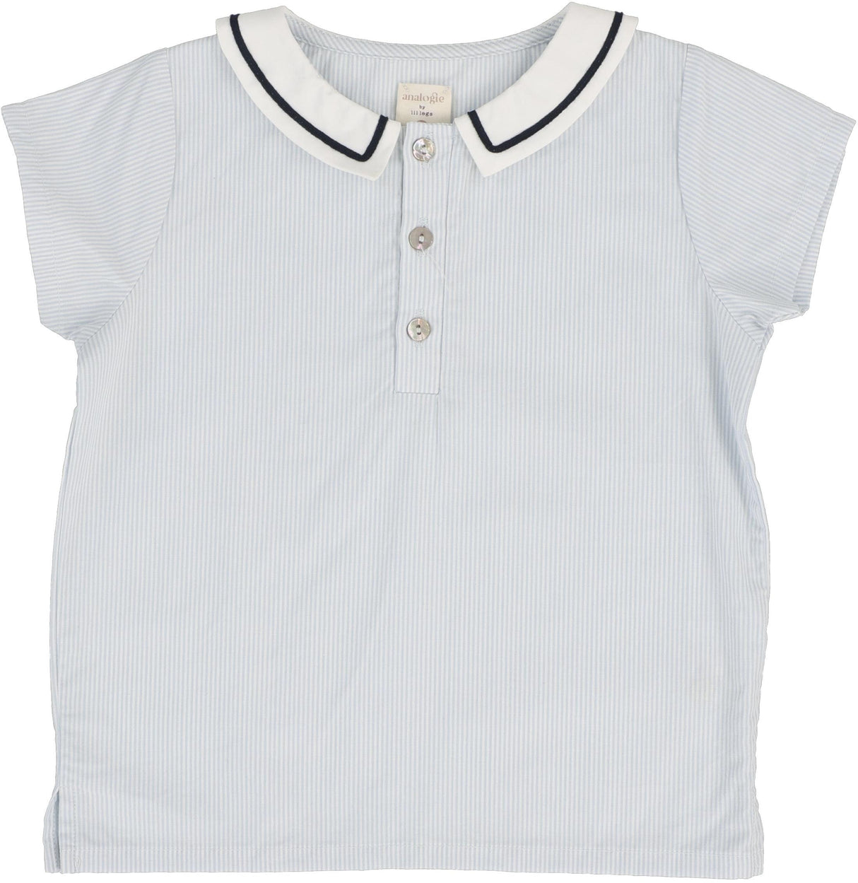 Analogie by Lil Legs Sailor Collection Boys Short Sleeve Dress Shirt - SSH