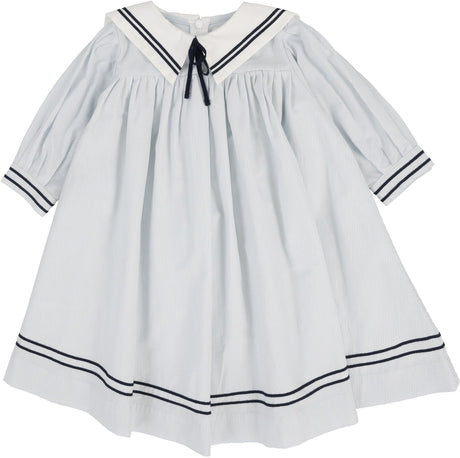 Analogie by Lil Legs Sailor Collection Girls 3/4 Sleeve Dress - SDQ