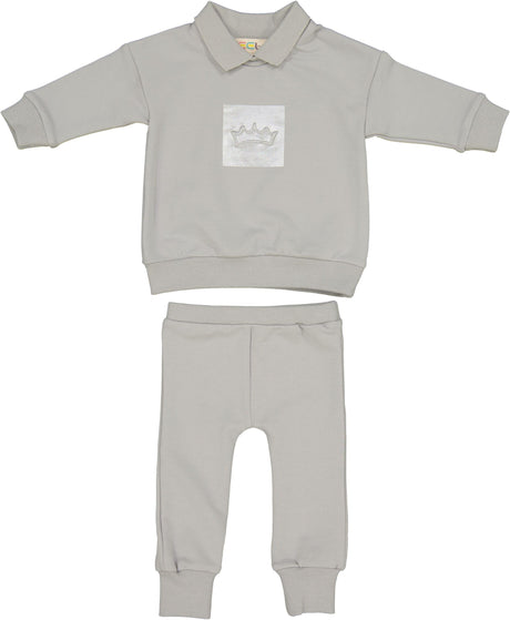 Teela Baby Boys Girls Crown Outfit - 19-064A