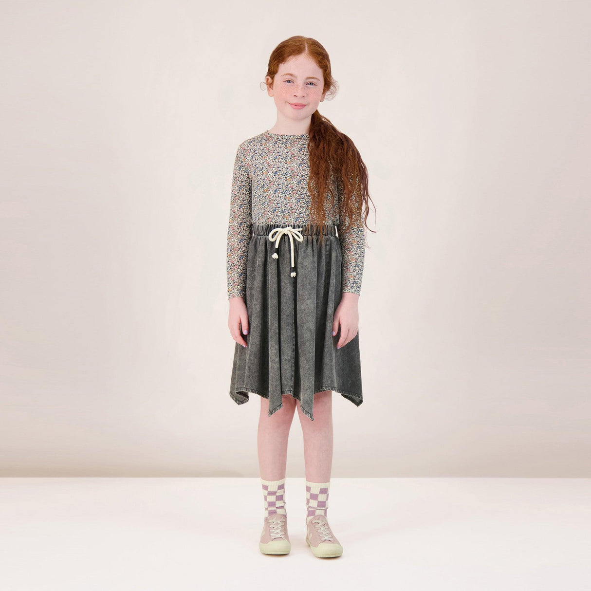 Analogie by Lil Legs Stonewash Collection Girls Skirt - SWSK