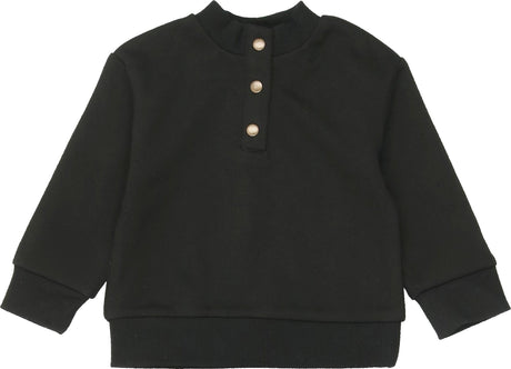 Montee Boys Girls Snap Neck Sweatshirt - TKTMW24