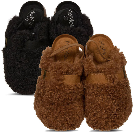 Memoi Teddy Sherpa Slippers - MKS-0015