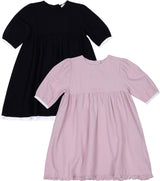 Numu Girls Contrast Dress - N122