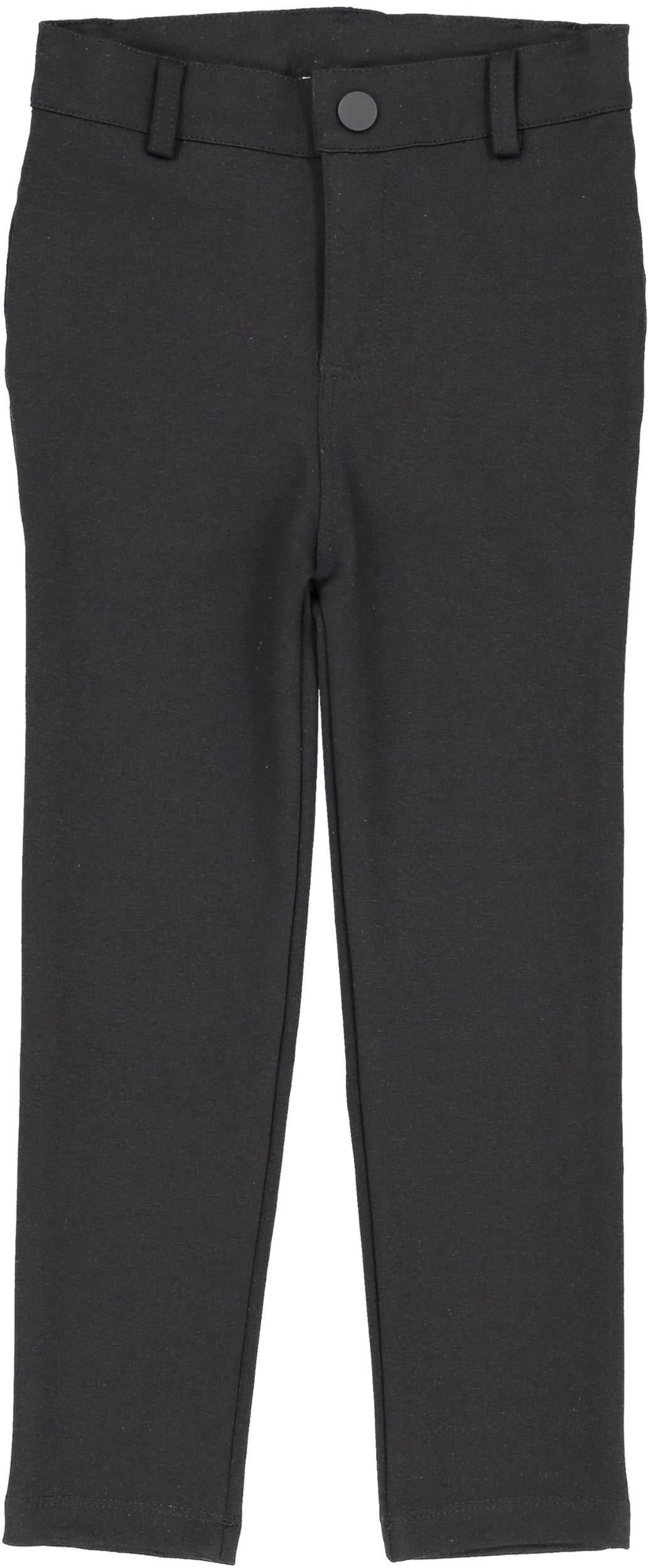 Lil Legs Basic Collection Boys Stretch Knit Dress Pants