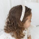 Arabelle Girls Textured Floral Headband - 2056