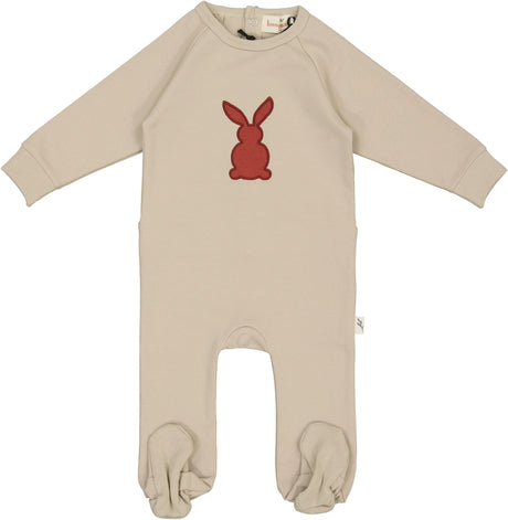 Bondoux Bebe Baby Boys Girls Bunny Applique Cotton Stretchie - 421